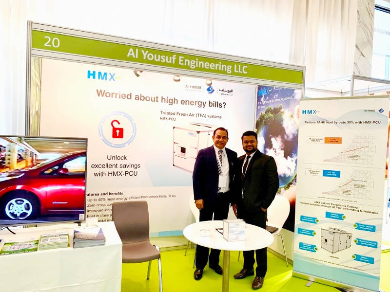 Mr Harshal Ahire, HMX and Mr Durgesh Verma, Al Yousuf at RetrofitTech Summit
