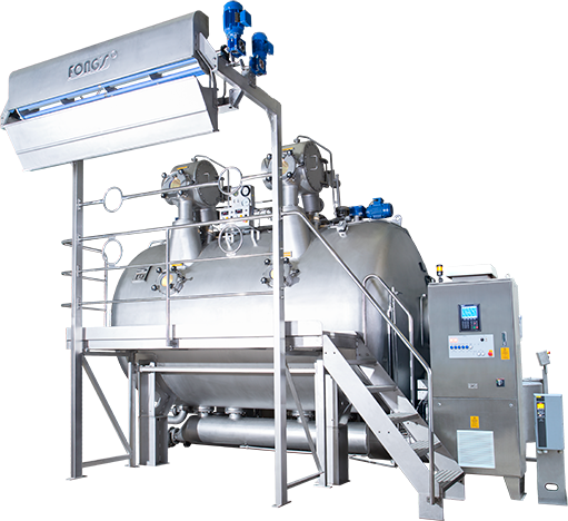 TECWIN soft flow dyeing machine for knitted fabrics
