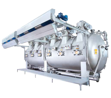 High temperature soft flow dyeing - TEC Series